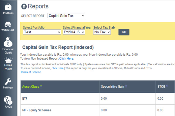 Capital Gains